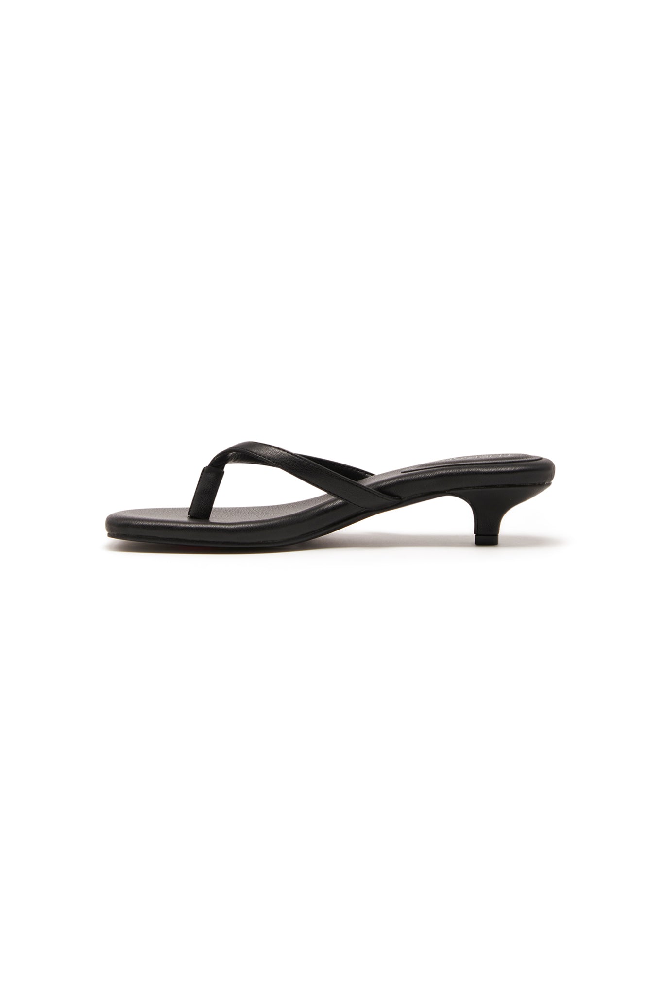THERAPY Heatwave Infradito con tacco nero