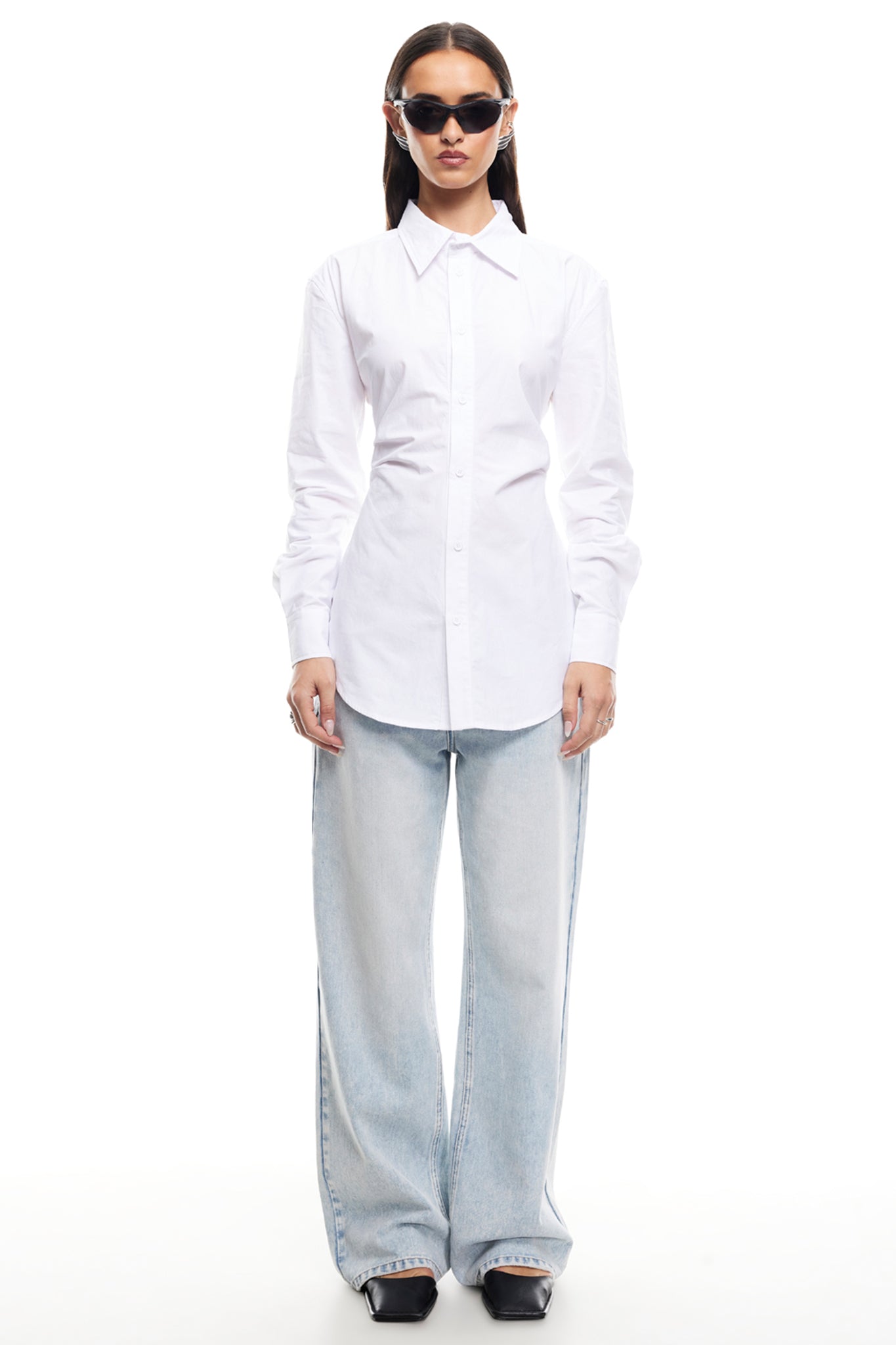 Camicia LIONESS Naomi in porcellana