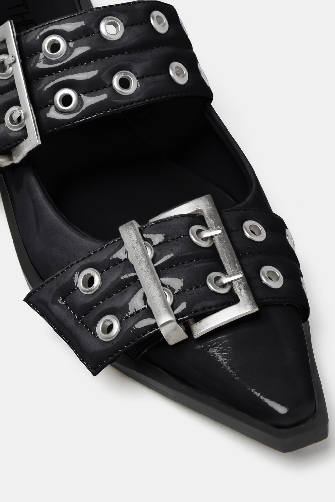 THERAPY Matilda Punta Piatta Vernice Nera