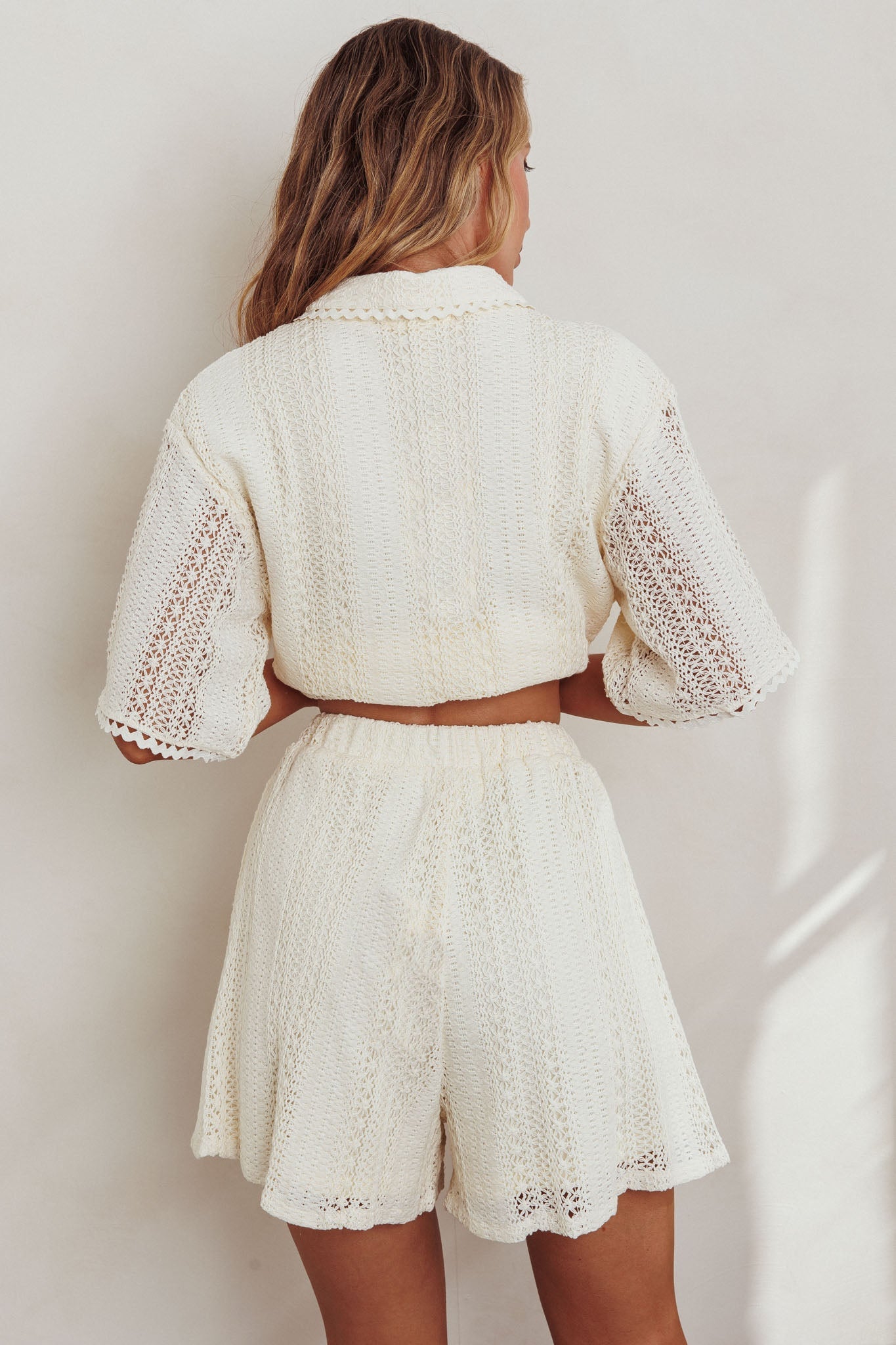 Pantaloncini in pizzo all'uncinetto Ottawa Oat