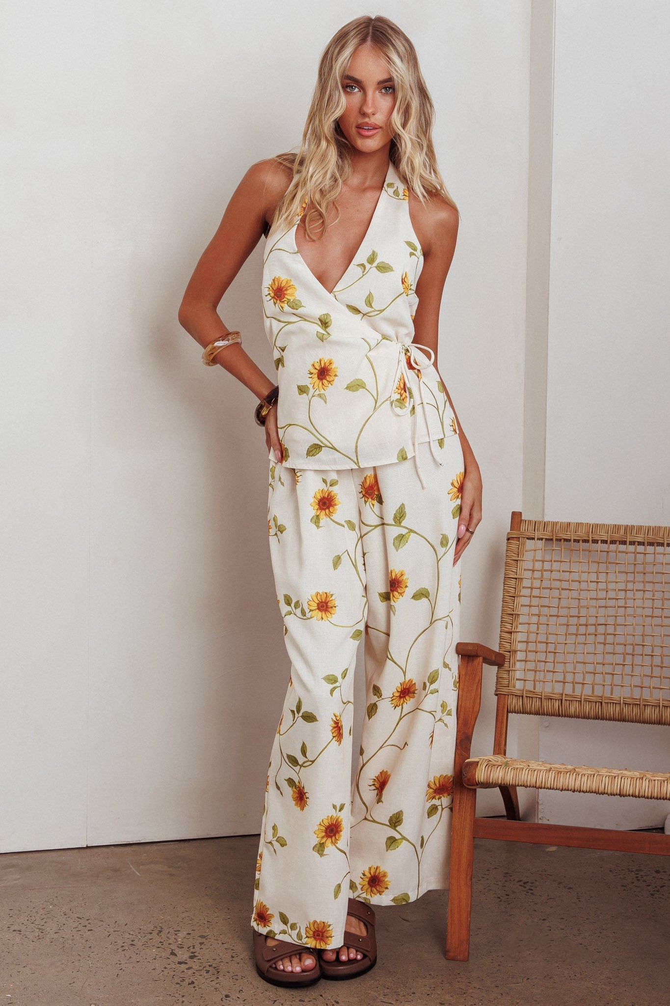 Pantaloni con coulisse Sway Girasole