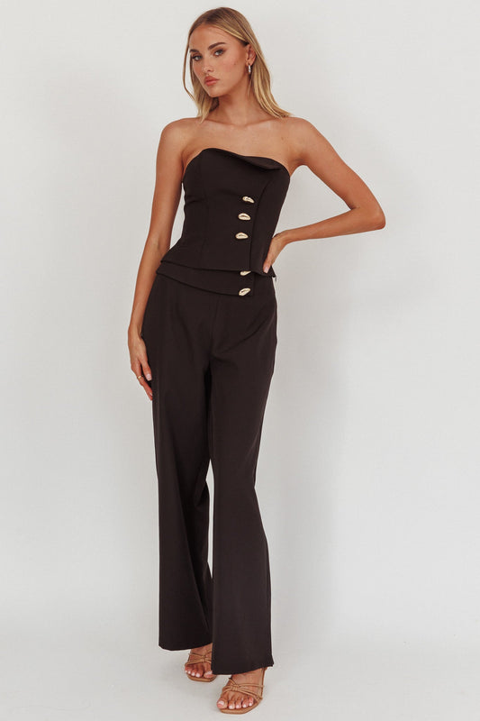 Pantaloni decorativi Ishani Hardware neri