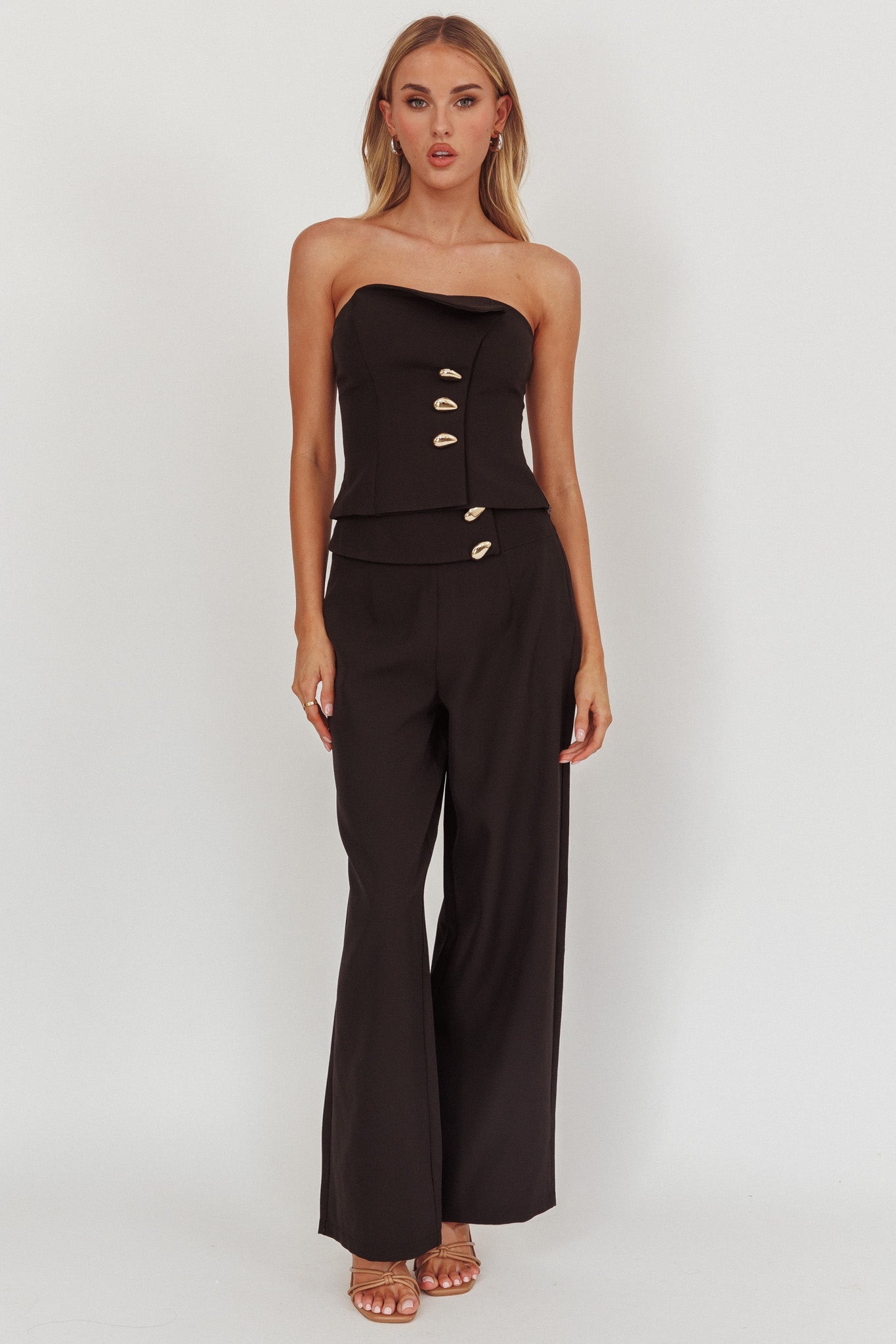 Pantaloni decorativi Ishani Hardware neri