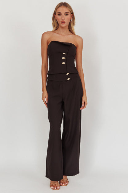 Pantaloni decorativi Ishani Hardware neri
