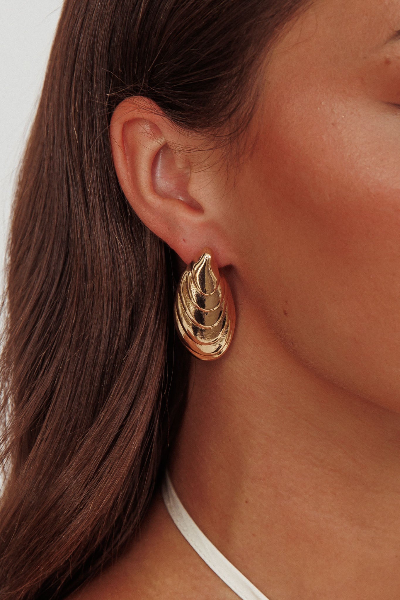 Orecchini Pippy Shell in oro