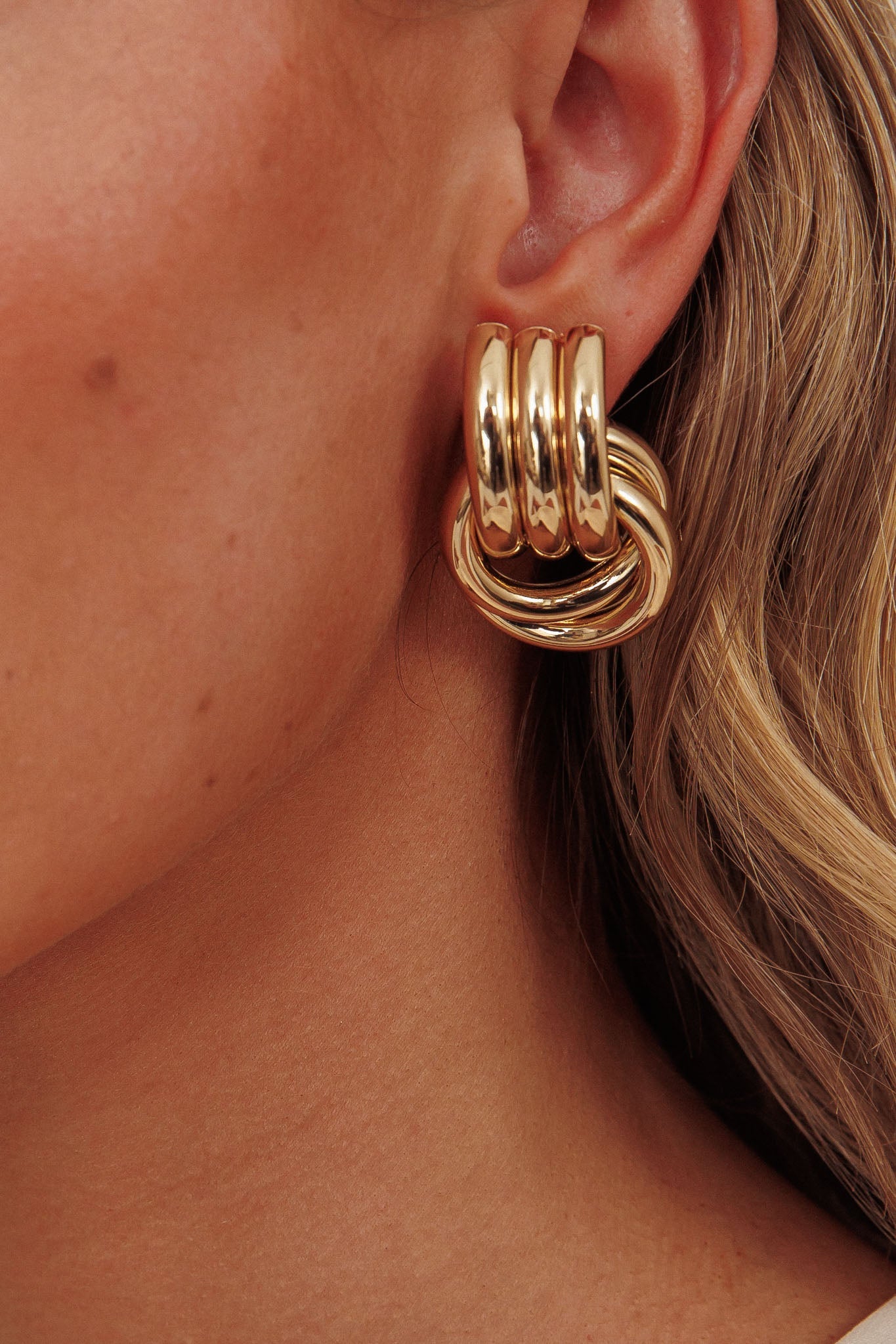 Orecchini Georgina Loop Oro