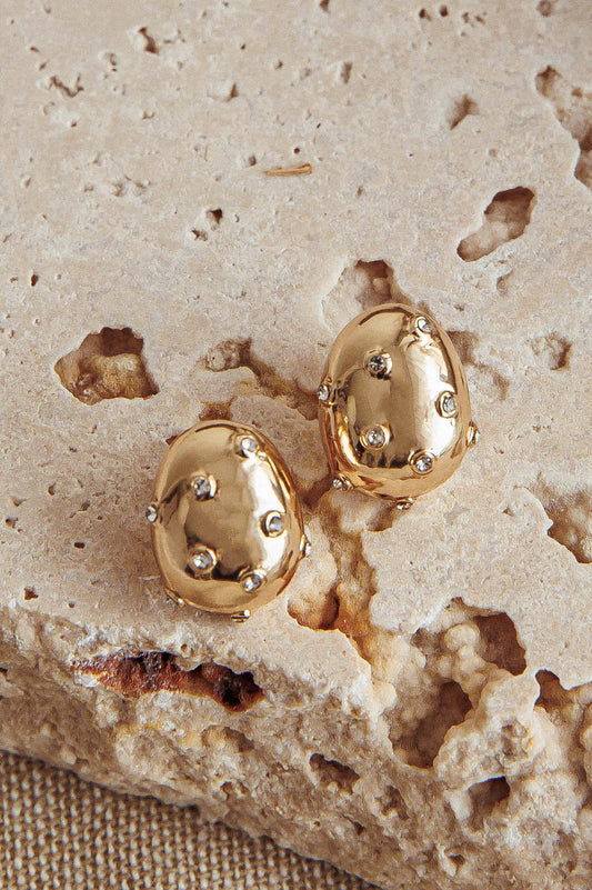 Orecchini Billie Diamante Pebble in oro