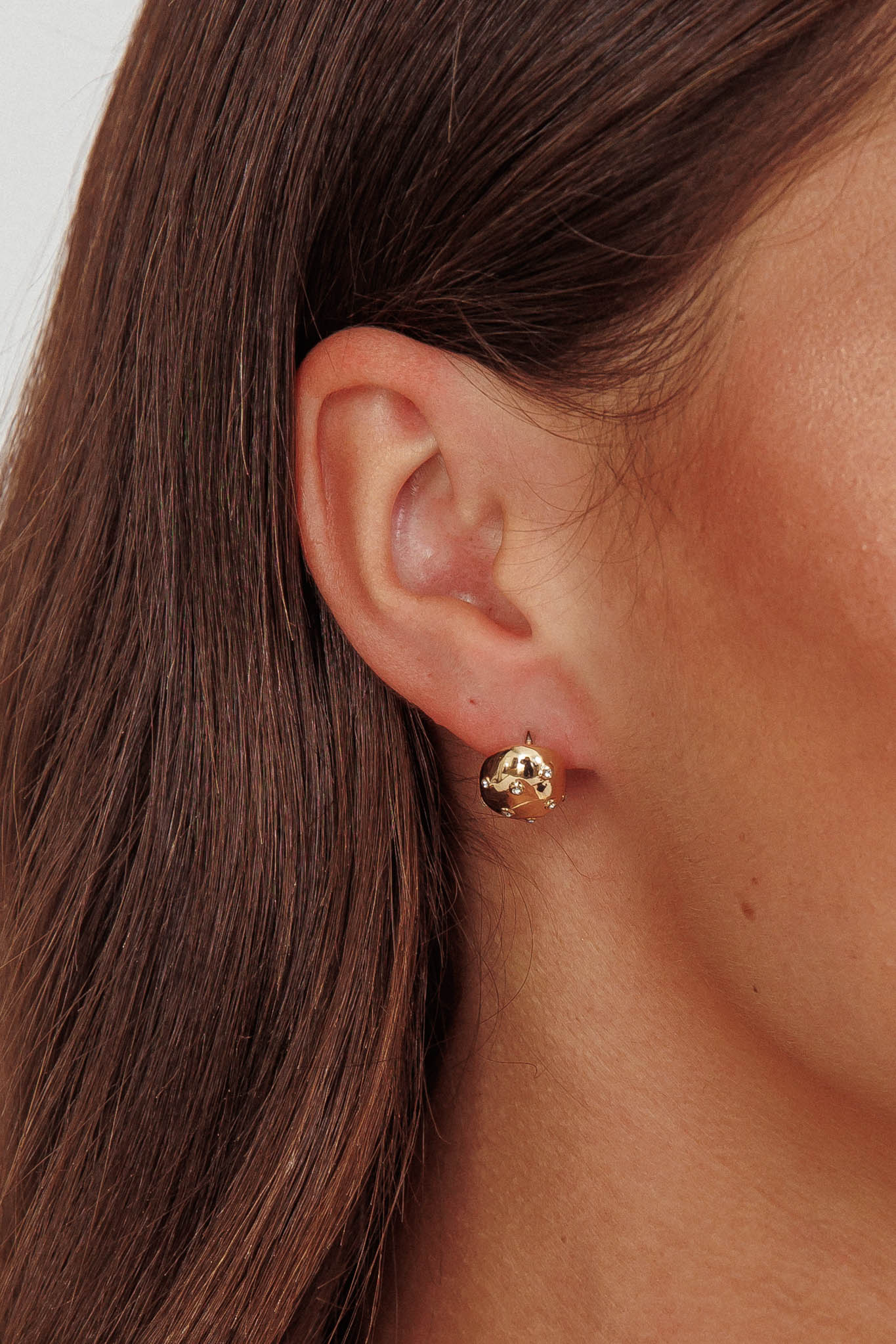 Orecchini Billie Diamante Pebble in oro