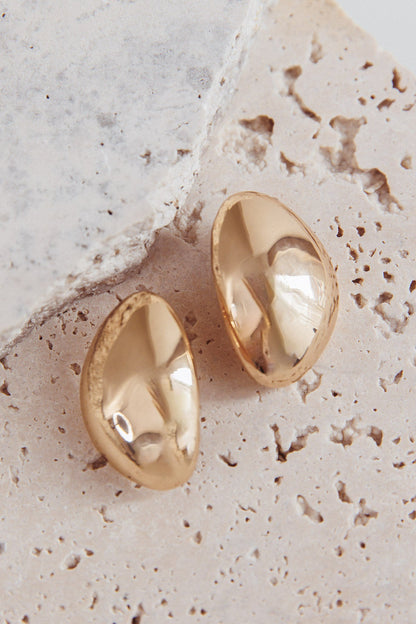 Orecchini Sassie Irregular Pebble in oro