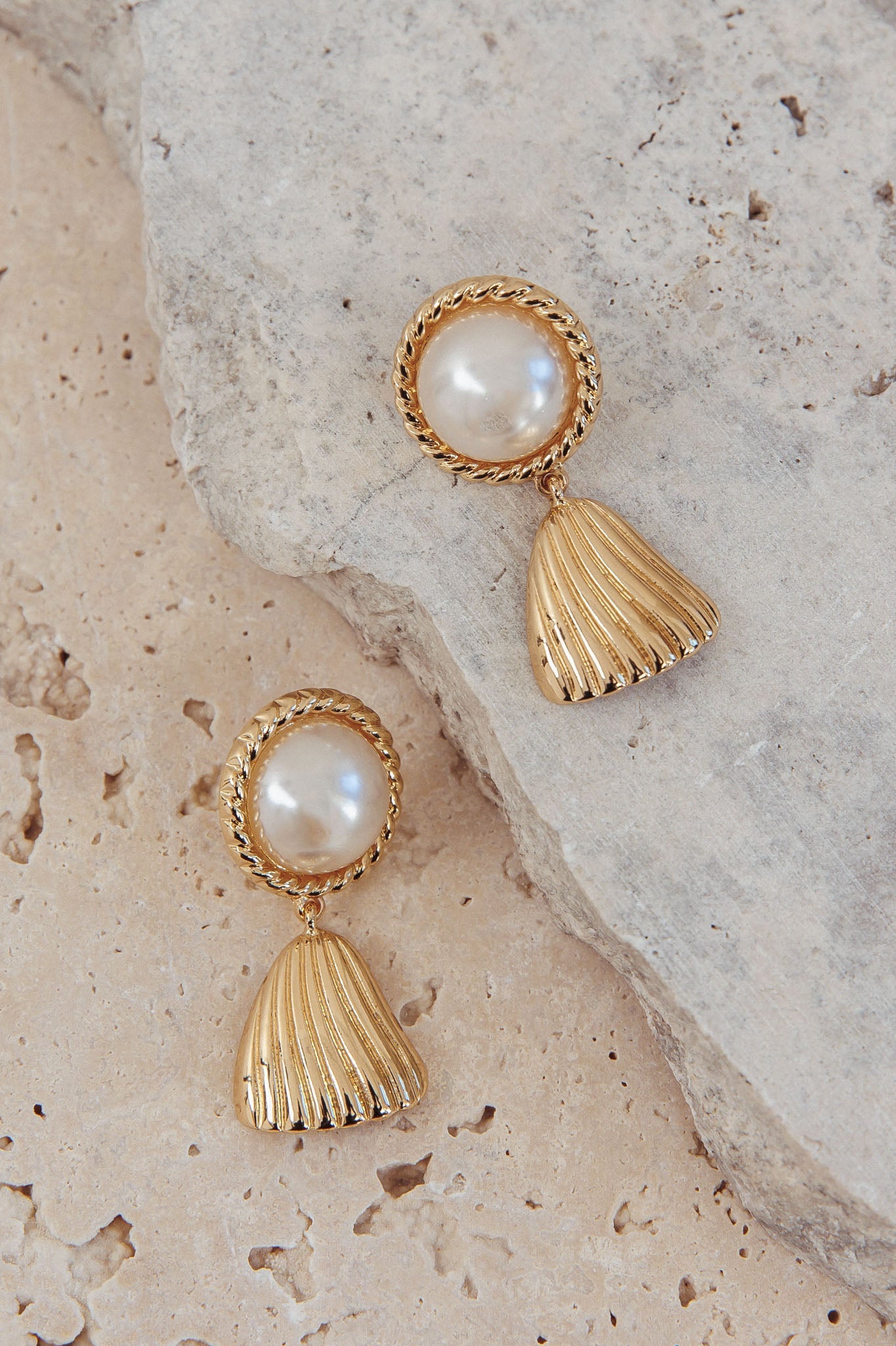 Orecchini Valentina Tassel Pearl Oro/Perla