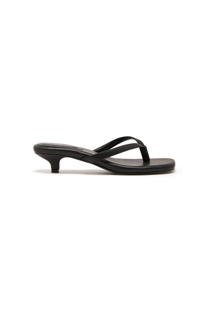 THERAPY Heatwave Infradito con tacco nero