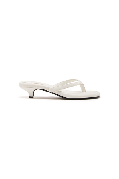 TERAPIA Heatwave Infradito con tacco bianco