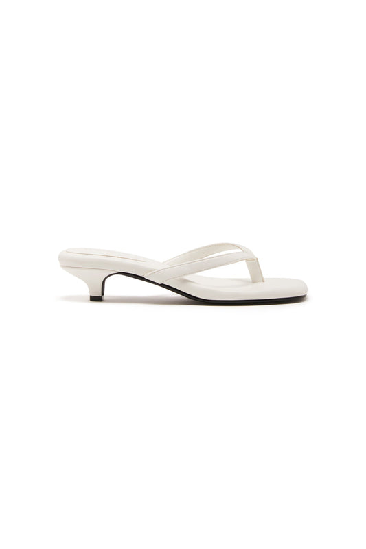TERAPIA Heatwave Infradito con tacco bianco