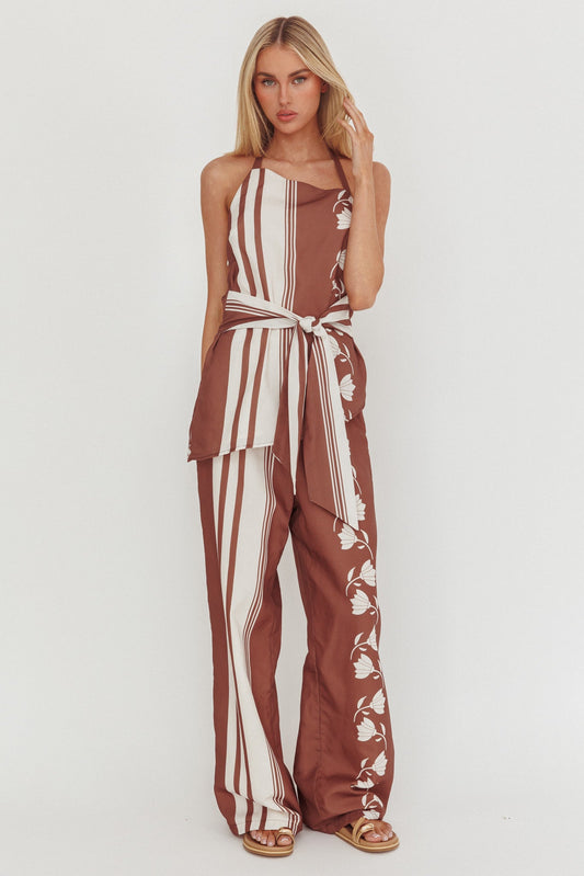 Pantaloni con coulisse Eniola Palma