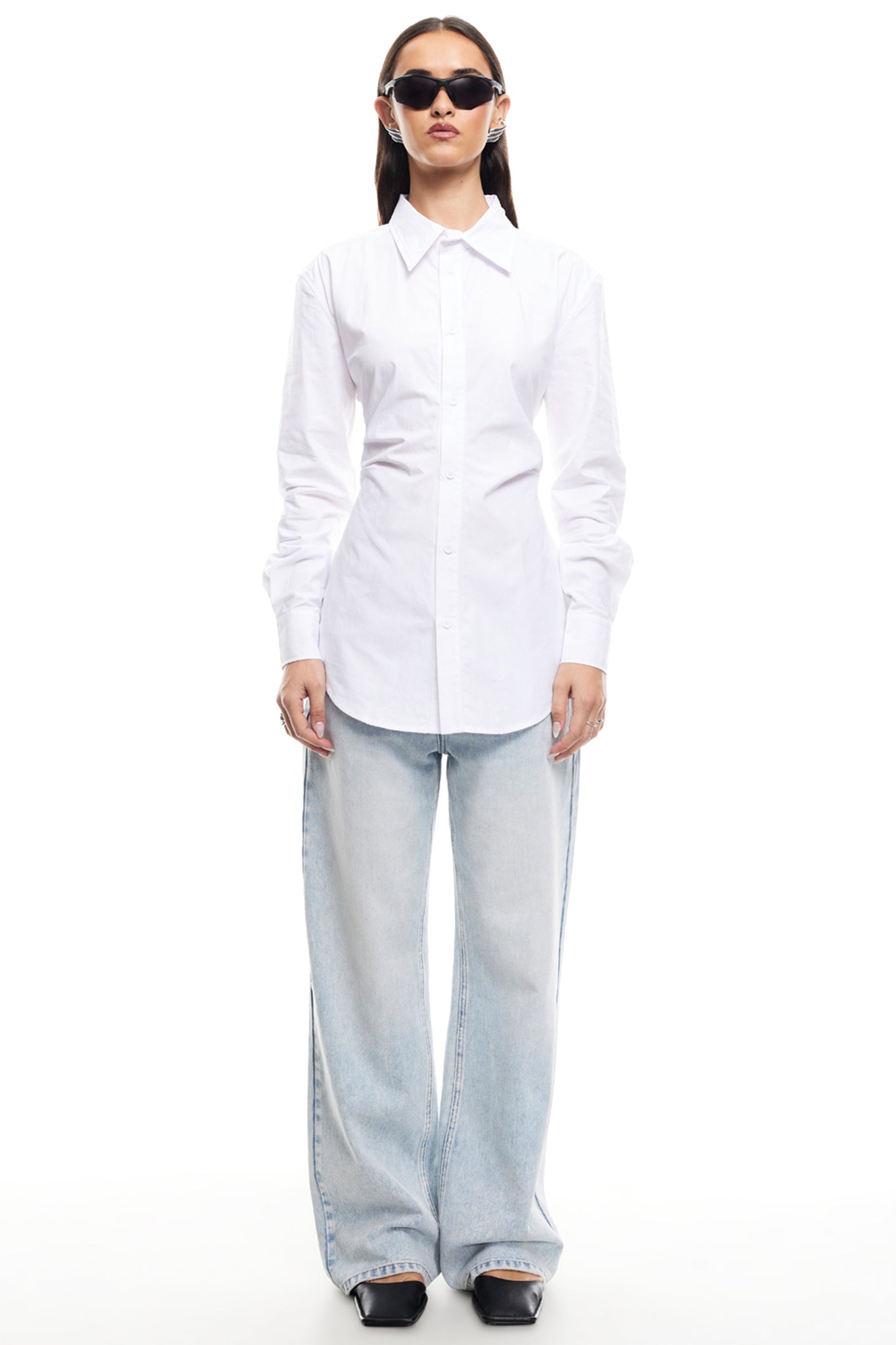 Camicia LIONESS Naomi in porcellana