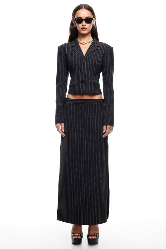 Blazer Lune LIONESS Onyx Pinstripe