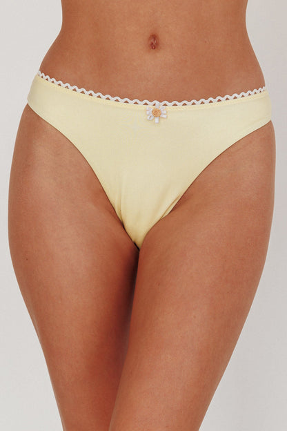 Bikini Bottom Ric Rac Trim allegro color burro