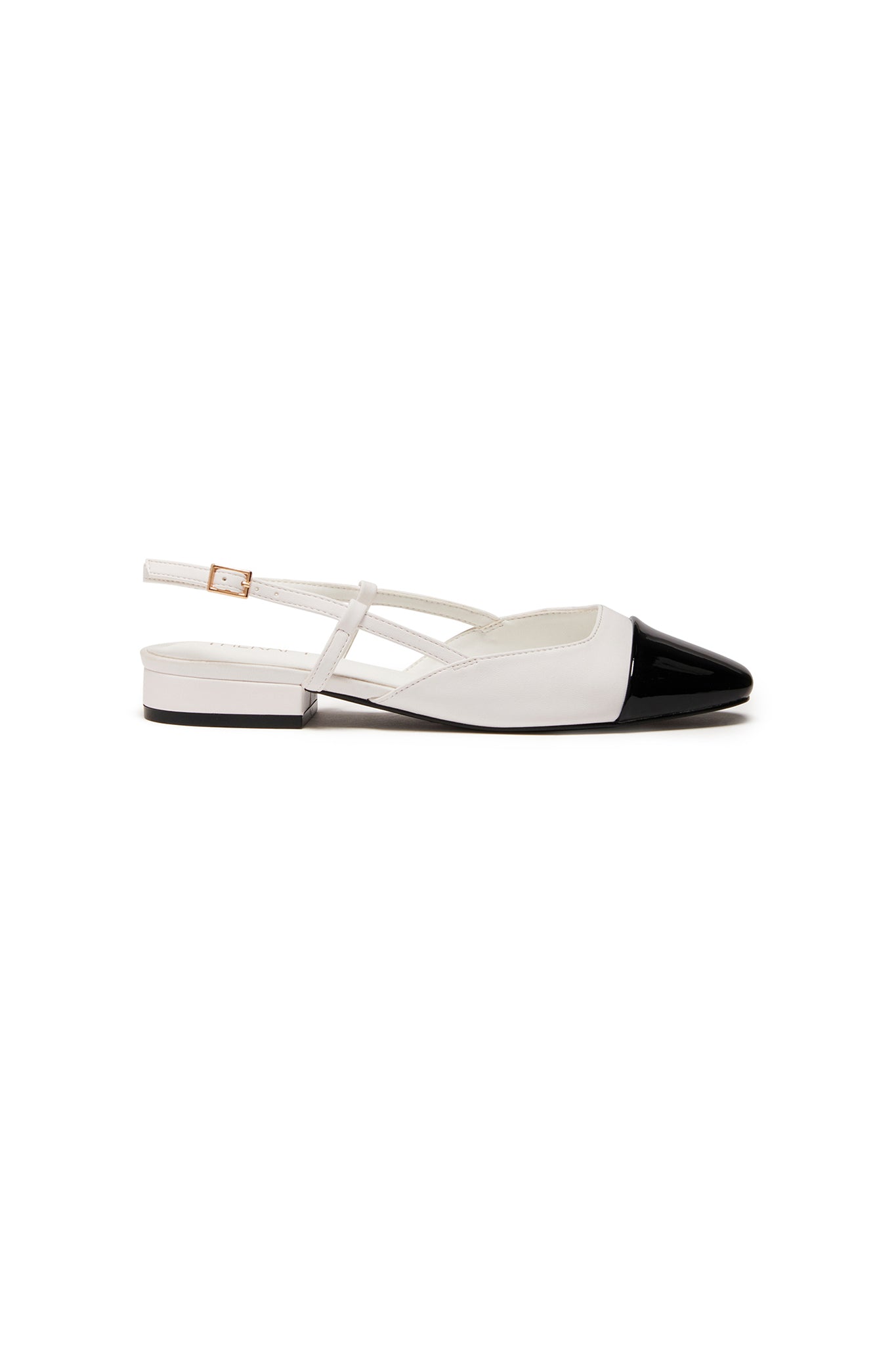 THERAPY Selene Point Heel Bianco Nero