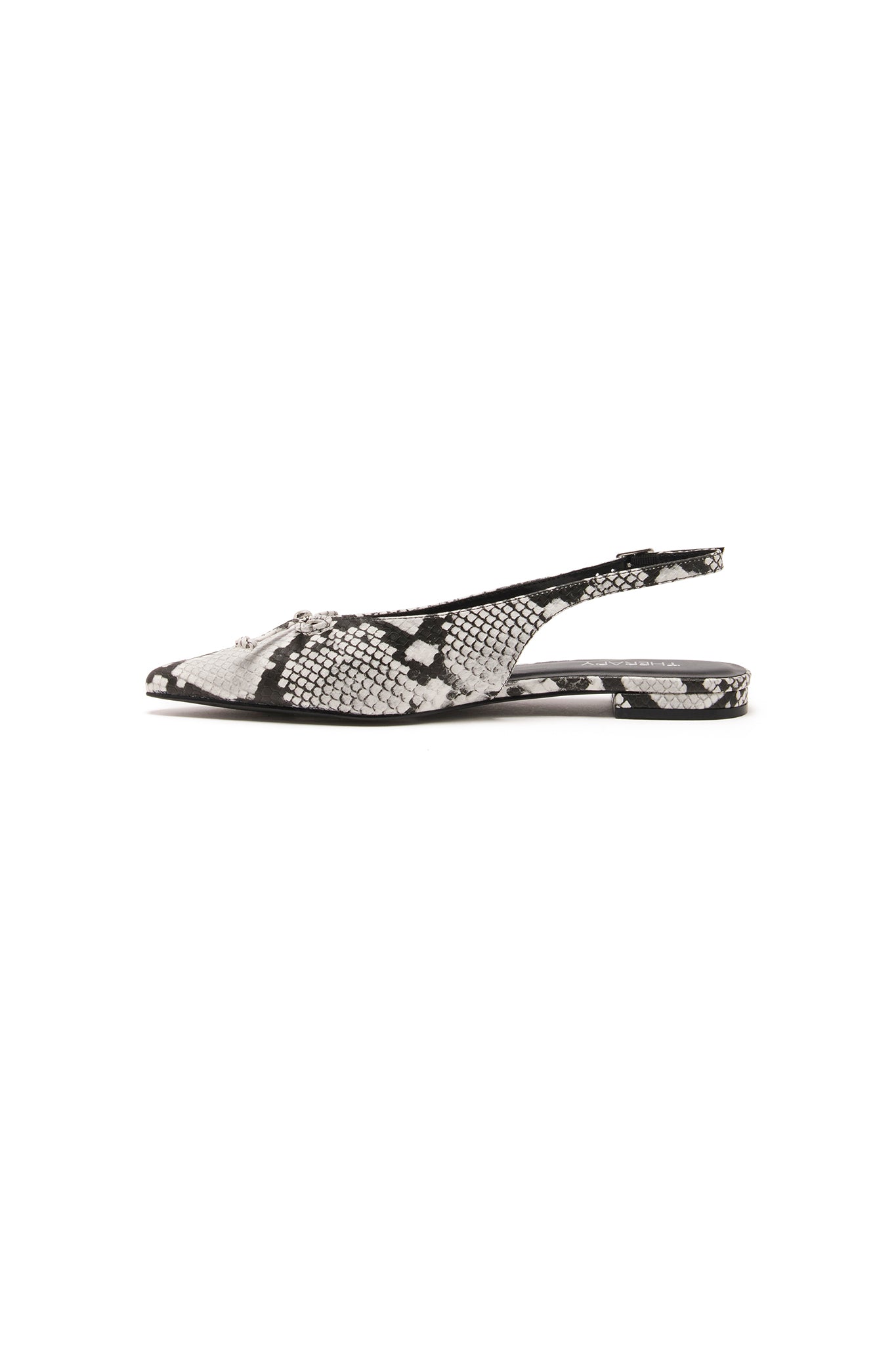 TERAPIA Lavin Flat Point Black White Snake