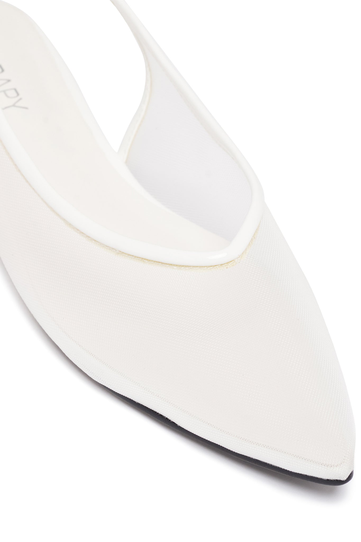 THERAPY Lazer Ballerina Bianca Verniciata