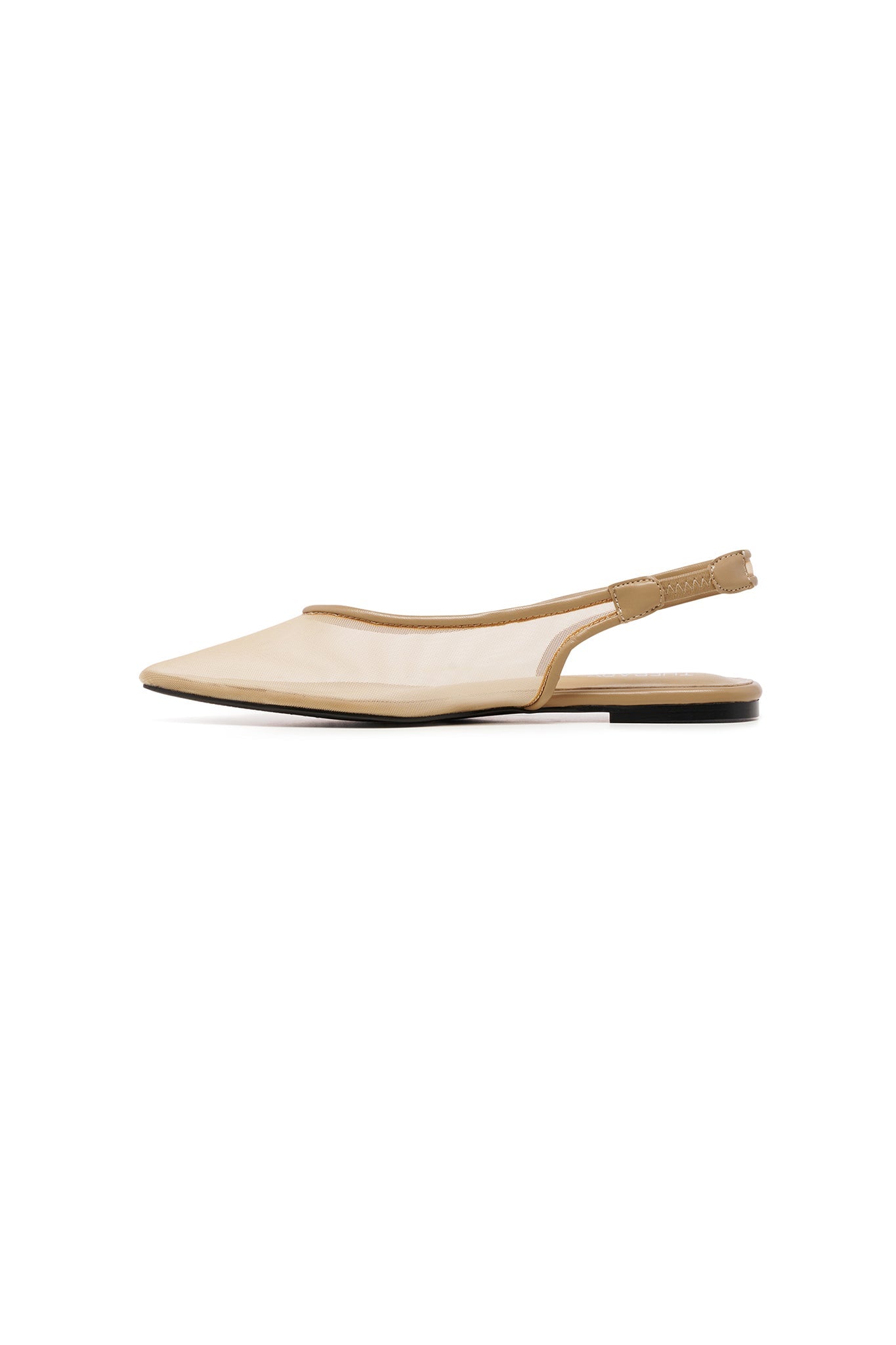 THERAPY Lazer Nude Patent Ballerina