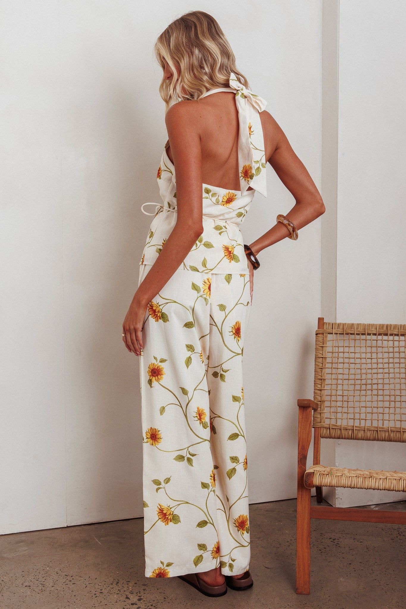 Pantaloni con coulisse Sway Girasole