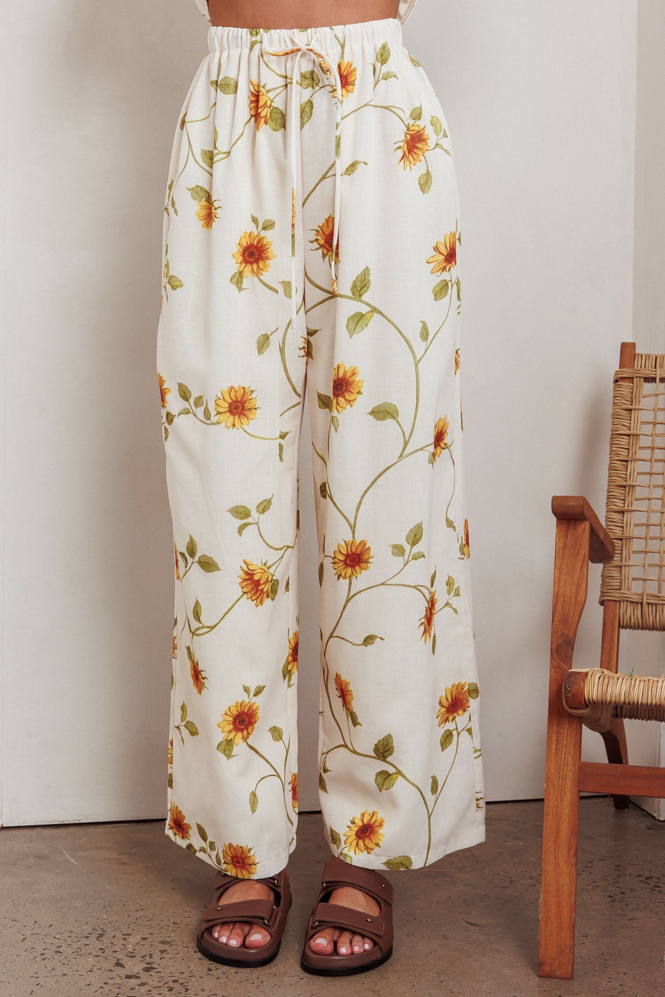Pantaloni con coulisse Sway Girasole